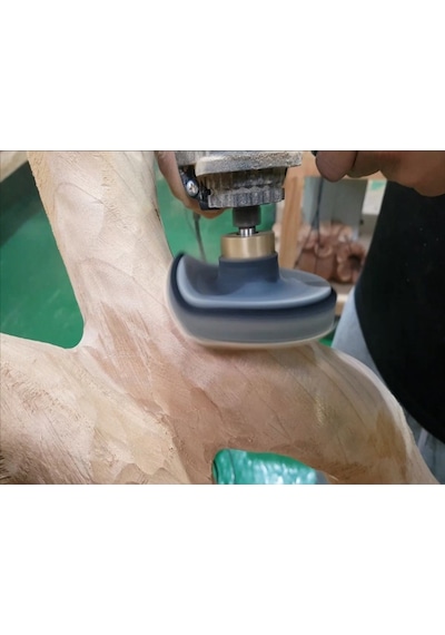 Manpa Mp21-19-4 Sanding Flex Esnek Cırt Zımpara Taban 95 Mm