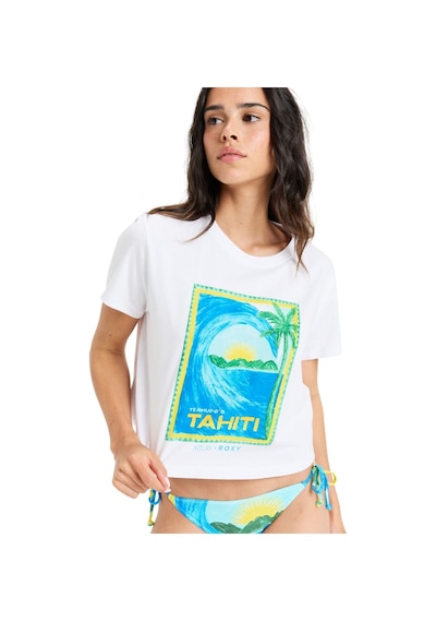 Roxy Roxy Atlas Oceanregular Crop Kadın Renkli Tişört Bwt0 Çok Renkli