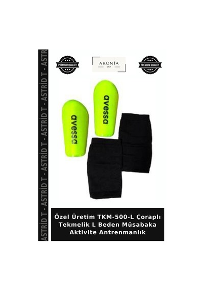 Özel Üretim Tkm-500-l Çoraplı Tekmelik L Beden Müsabaka Aktivite Antrenmanlık Çok Renkli