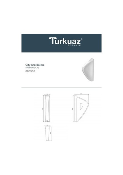 Pisuvar Ara Modeli, Turkuaz Seramik 508 Yeşil