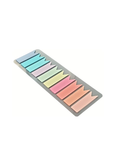 Sticky Notes Şeffaf Renkli Yapışkan Not Kağıtları Flama