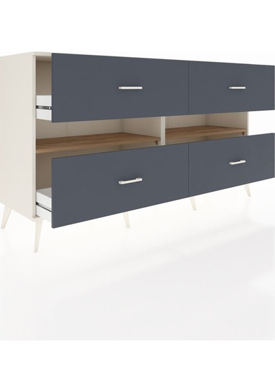 Hyperion Konsol 2 Raflı 4 Çekmeceli 176x44x99 Aytaşı-çam/antrasit Aytası/atlas Çam - Aytası Hyperion Konsol 2 Raflı 4 Çekmeceli 176x44x99 Aytaşı-çam/antrasit Aytası/atlas Çam - Aytası