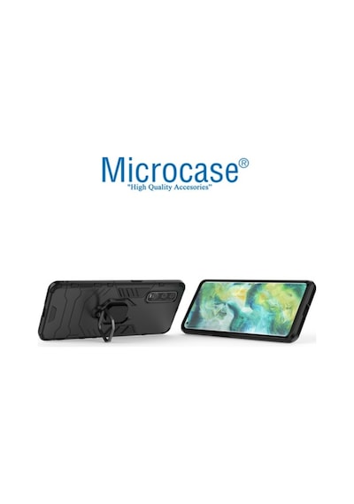 Microcase Oppo Find X2 Batman Serisi Yüzük Standli Kilif 436096789