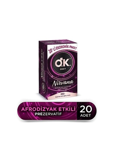 Nirvana 20'li + Hisset 20'li Prezervatif