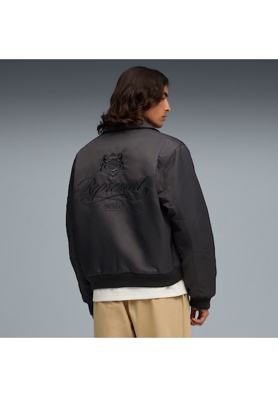 Puma X Represent Erkek Bomber Ceket 632539 97 Gri