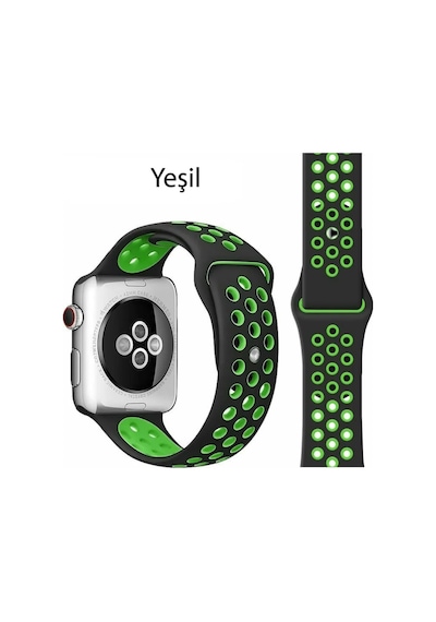Apple Uyumlu Watch 7 8 9 10 Seri 40 41 42mm Uyumlu Spor Silikon Kordon