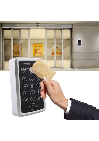 Rfid Şifreli Kapı Kilidi 20 Adet Tag Göstergeç Anahtarlık N11.848