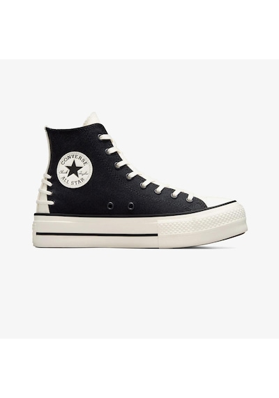 Converse Chuck Taylor All Star Crafted Laces Lift Platform Kadın Günlük Spor Ayakkabı C-cona12552b10001 Siyah