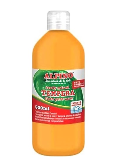 Alpino Tempera Koyu Sarı Suluboya 500 Ml Dm-010176