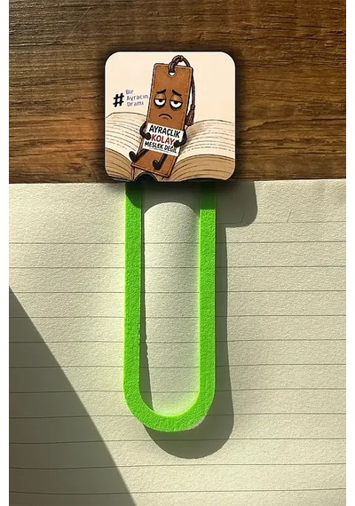 Kolay Meslek Değil Kitap Ayracı