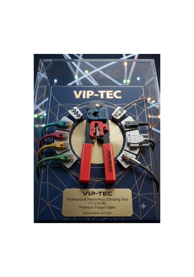 Vıp-tec Pro-master: Hepsi Bir Arada Ağ Ve Konnektör Pensesi