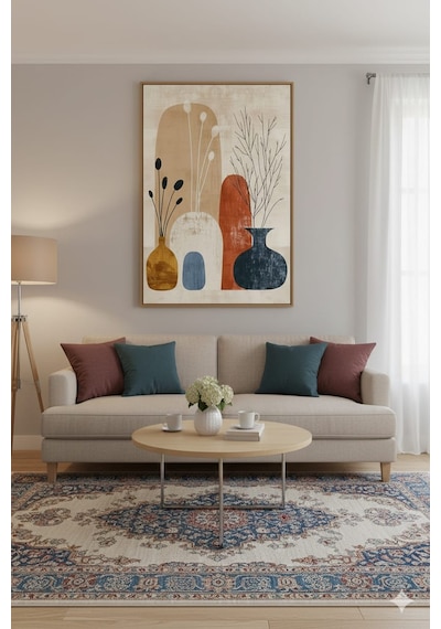 Doğanın Formları Rulo Tuval Üzeri Canvas Baskı Premium Çözünürlük, Çerçevesiz