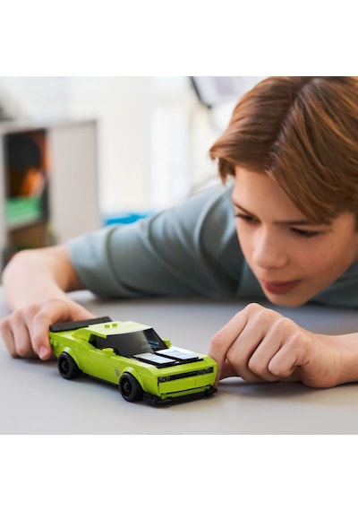LEGO® Speed Champions Dodge Challenger SRT Hellcat Spor Araba 77237 - 9 Yaş ve Üzeri Çocuklar için Yarış Arabası Oyuncak Yapım Seti (390P)