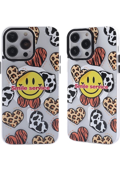 Apple Uyumlu iPhone 12 Pro Max Kılıf Apollo Magneticsafe Desenli Kapak Desen 9\