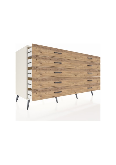 Kronos Konsol 10 Çekmeceli 176x59x99 Aytaşı-aytaşı/çam Aytaşı-aytaşı/çam