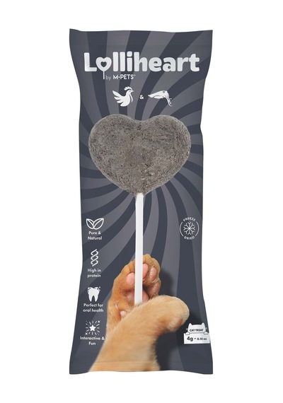 M-pets Lolliheart Mürekkep Balıklı Kedi Ödülü 4gr 15li