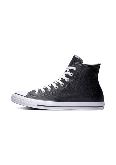 Converse Chuck Taylor All Star Leather Kadın Günlük Spor Ayakkabı C-con132170b10001 Siyah