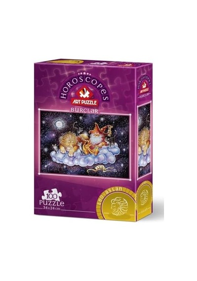 Aslan Burcu 100 Parça Puzzle