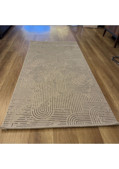 Hoom Rugs Markiz 1138 Gri Modern Pamuk Taban Halı Gri
