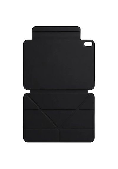 Apple İpad 2025 10.9 10.nesil A16 Edz Manyetik Standlı Tablet Kılıfı - Siyah Arka Kapak