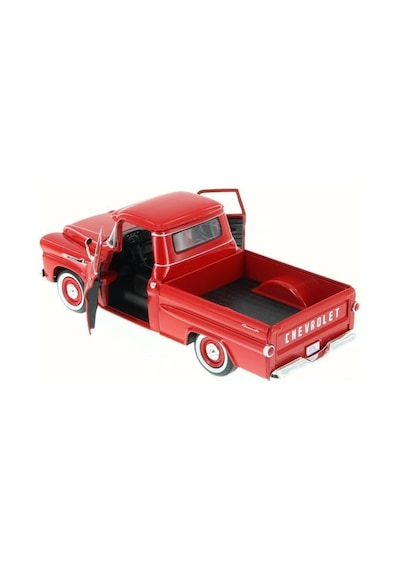 Motormax 1:24 W/b American Classics 1958 Chevrolet Apache Fleet Side Pickup Diecast Kırmızı
