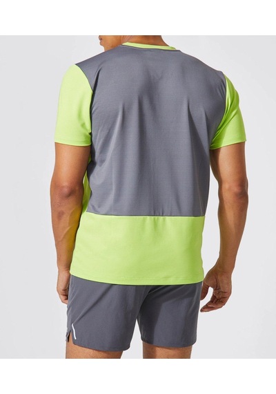 Nature The Brand Neon Yeşil Performans T-shirt Sırt Mesh Panel Detaylı SIYAH