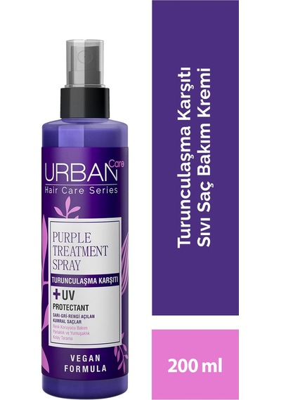 Urban Care Turunculaşma Karşıtı Mor Sıvı Saç Kremi 200 ML