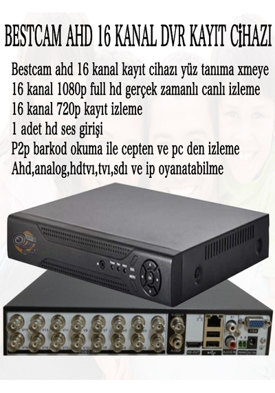 10 Kameralı Set 5 Mp Sony Lensli Full Hd Kamera Seti 500 Gb Hdd