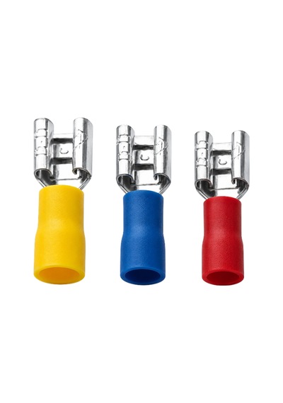 Tügen 0.5 - 1.5 Mm² 0.5 X 2.8 İzoleli Ekstra Yüksüklü Faston Kablo Ucu 200 Adet
