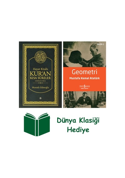 Hayat Kitabı Kur'an Kısa Sureler Hafız Boy + Geometri + Dünya Klasiği Hediye
