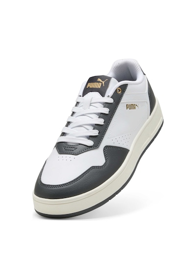Puma Court Classic Beyaz Erkek Sneaker 000000000102266479 Beyaz-grı