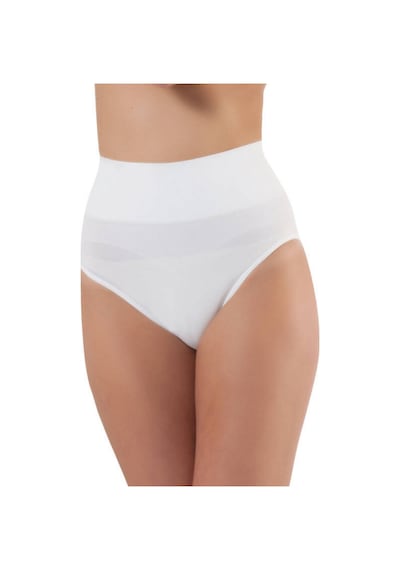 Form Angel Beyaz 5204 Kadın Karın Toparlayıcı Slip Külot Korse Beyaz