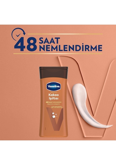 Vaseline Intensive Kakao Işıltısı Besleyici Ve Yumuşatıcı Losyon 200 Ml