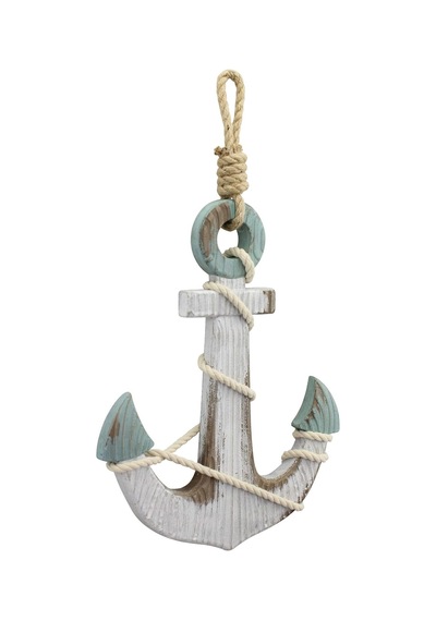 Wand Decor Anker Mit Seil
