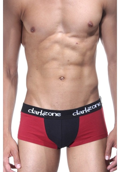 Darkzone Desenli Bordo Erkek Boxer - Dzn2417