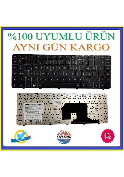 Asya.Depo HP Uyumlu Mp-10G66Tq-6920 Klavye Tuş Takımı Tr