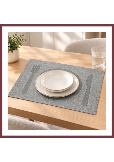 Storeşahin Pvc Amerikan Servis 4'lü 1 Adet Shn0720 Çok Renkli