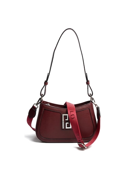 Silver Polo Sp1132 Kadın Çapraz Çanta Düz Bordo-bordo