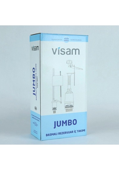 Visam Jumbo Basmalı Klozet İç Rezervuar Takımı Çok Renkli