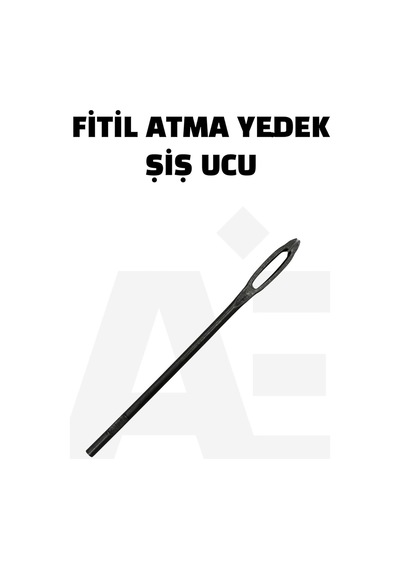 Dubleks Lastik Tamir Metal Set - 5 Adet Kısa Fitil - Fitil Atma Aleti Ve Yedek Ucu