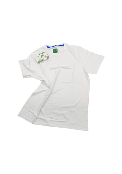 Kaliteli Erkek Bamboo T-shirt Beyaz