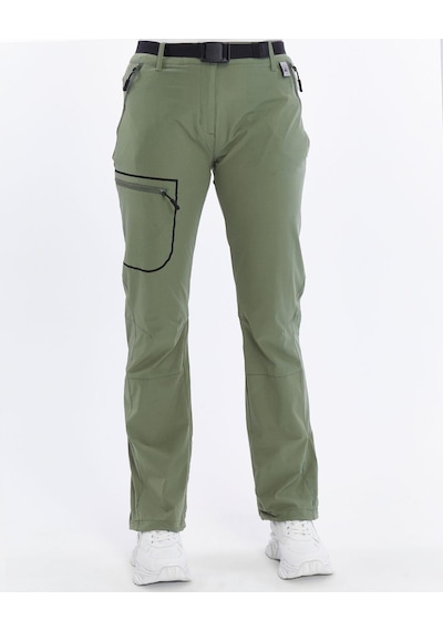 Mapamyumco Quick Dry Kadın Trekking Pantolon-yeşil Yeşil