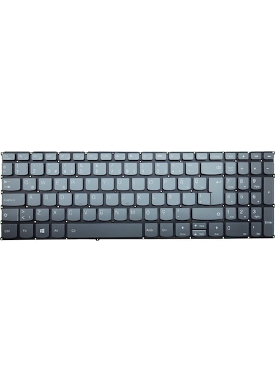 Lenovo Uyumlu Yoga Creator 7-15ımh05 Type 82ds Klavye Işıklı -füme V.1-