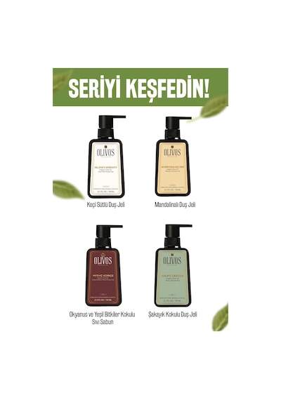 Doğal Zeytinyağlı Hamam Kokulu Banyo Ve Duş Jeli Zeytinyağı Cilt Avakado