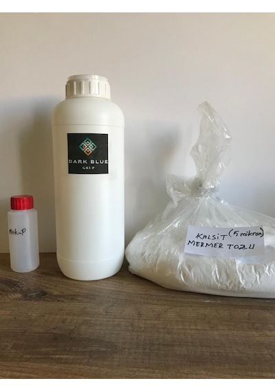Polyester Döküm Seti 1 kg ve 1 kg kalsit