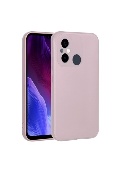Zore Redmi 12c Kılıf Nvth Premier Silikon Kapak - Rose Gold