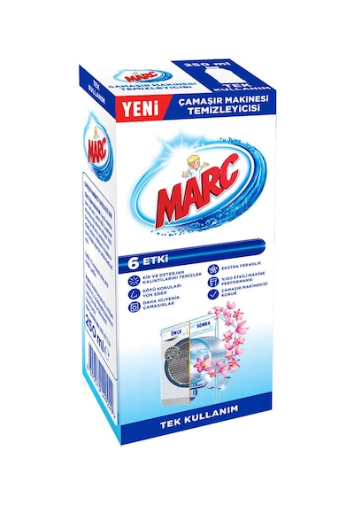 4 Adet Marc Makine Temizleyici Tekli 250 Ml
