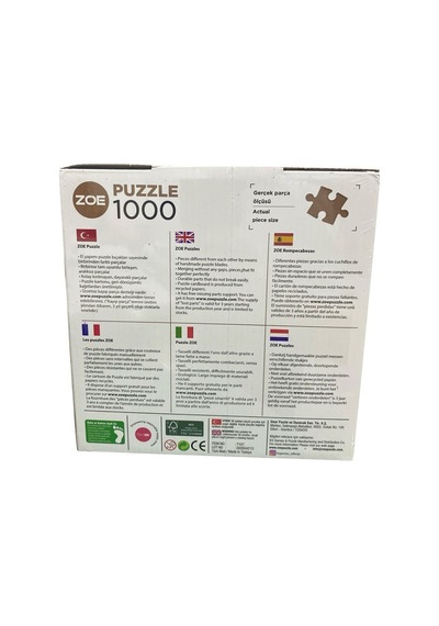 1000 Parça Firede Cafe Puzzle 9514