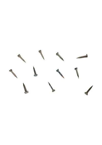 Hubrendy Kargo Klips, Menteşe, Ayağı Çivisi 9mm Çelik - Siyah 100gr