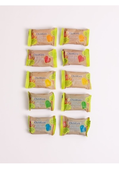 Doğal Oyun Hamuru -10'lu Minipack - 10x50gr